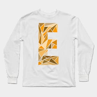 abstract alphabet Long Sleeve T-Shirt